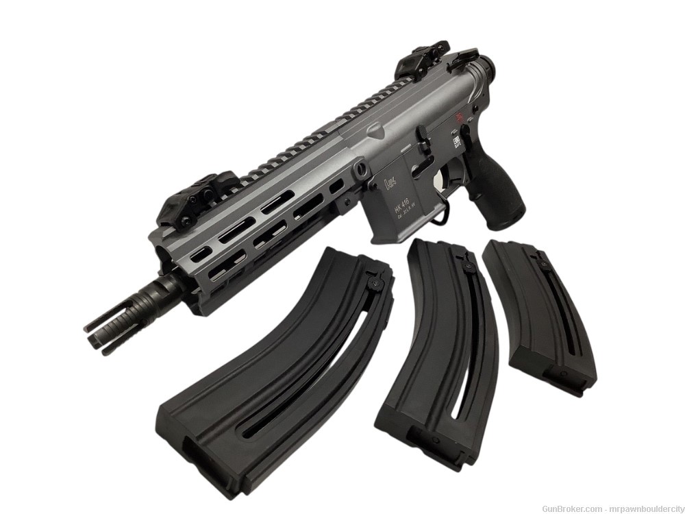 Heckler & Koch HK 416 Semi Auto .22 LR Pistol VERY GOOD!-img-0