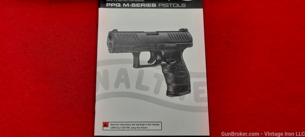 Walther PPQ M2 9mm with (2) 15 round mags. NIB! NR-img-38