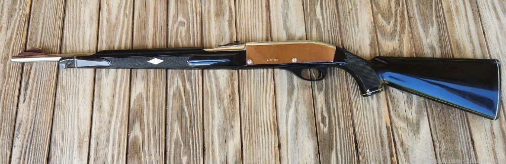Beautiful Collector Grade Remington Nylon 66 22LR Apache Black & Chrome -img-7
