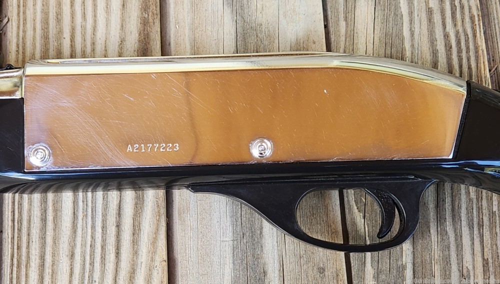 Beautiful Collector Grade Remington Nylon 66 22LR Apache Black & Chrome -img-8