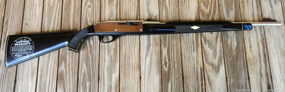Beautiful Collector Grade Remington Nylon 66 22LR Apache Black & Chrome -img-0