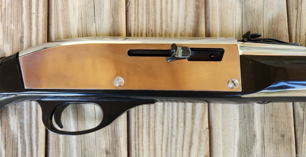 Beautiful Collector Grade Remington Nylon 66 22LR Apache Black & Chrome -img-1