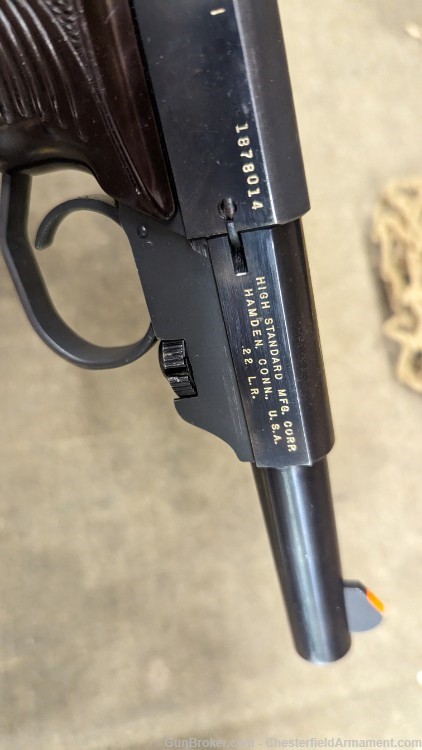 High Standard Dura-Matic M-101 22LR pistol C&R 1967-img-3