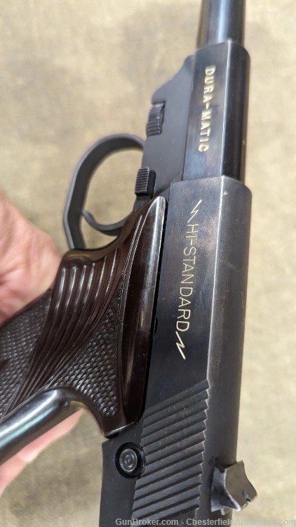 High Standard Dura-Matic M-101 22LR pistol C&R 1967-img-7