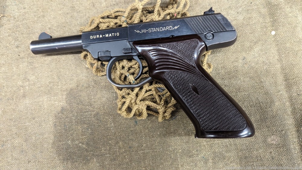 High Standard Dura-Matic M-101 22LR pistol C&R 1967-img-1