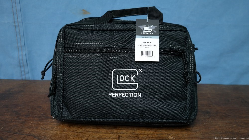Glock Double Pistol Case BLK Storage Bag-img-0