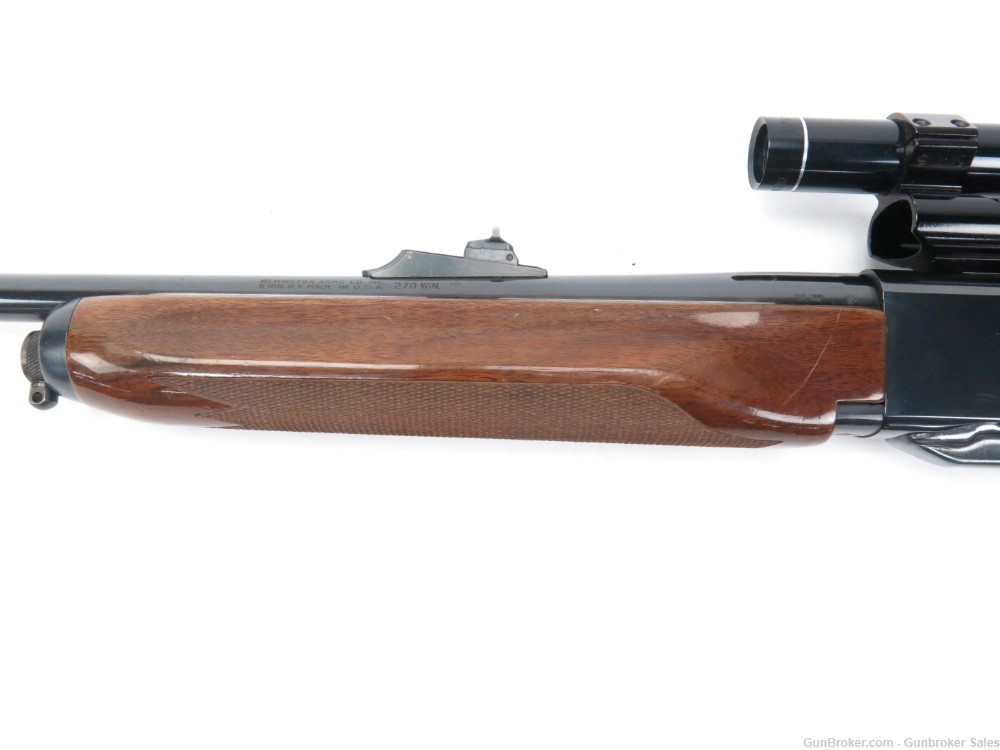 Remington Model Four 270 Win. 22" Semi-Automatic Rifle w/ Scope & Mag-img-9