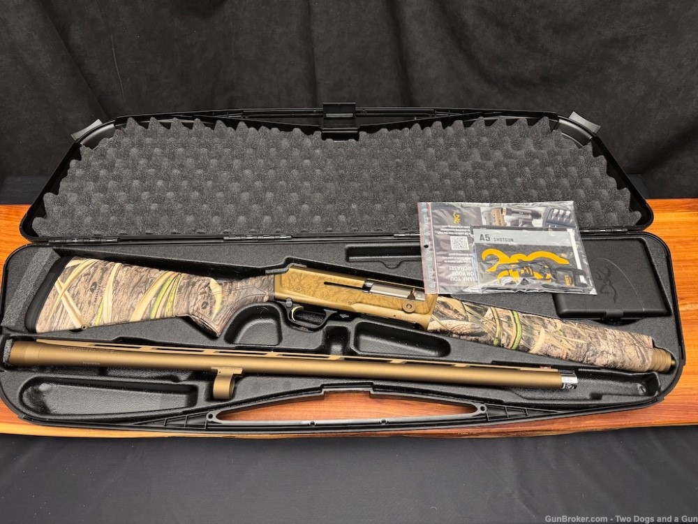 Browning A5 Wicked Wing 12GA 28" Shotgun 3.5"  w/ Case & Extras -img-1
