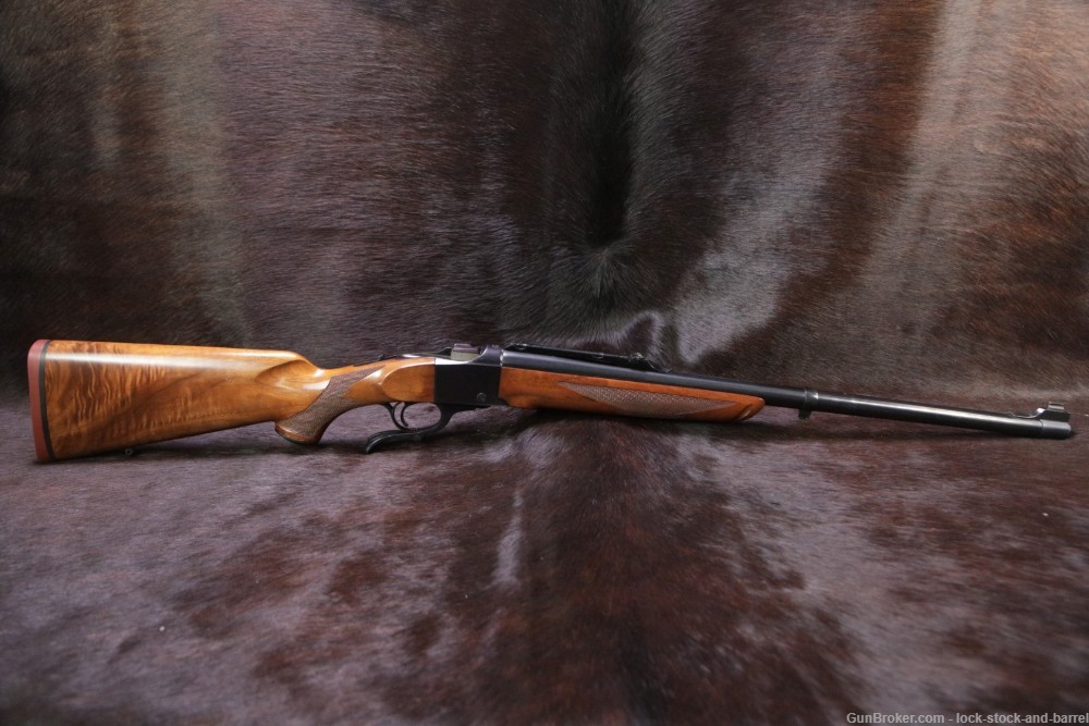 Ruger Pre-Warning No.1 .375 H&H Magnum 24” Single Shot Rifle MFD 1975 -img-6