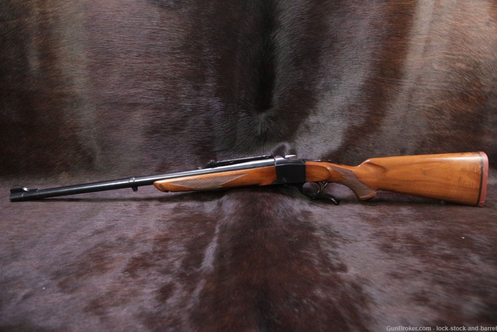 Ruger Pre-Warning No.1 .375 H&H Magnum 24” Single Shot Rifle MFD 1975 -img-7