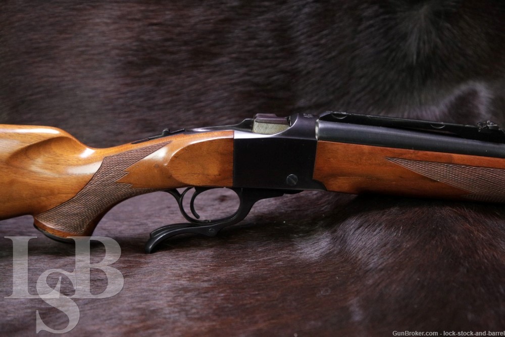 Ruger Pre-Warning No.1 .375 H&H Magnum 24” Single Shot Rifle MFD 1975 -img-0