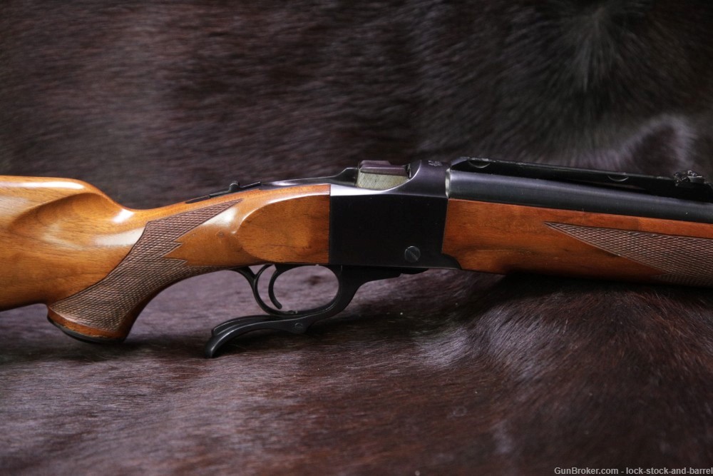 Ruger Pre-Warning No.1 .375 H&H Magnum 24” Single Shot Rifle MFD 1975 -img-2