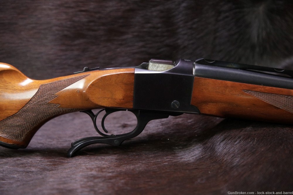Ruger Pre-Warning No.1 .375 H&H Magnum 24” Single Shot Rifle MFD 1975 -img-4