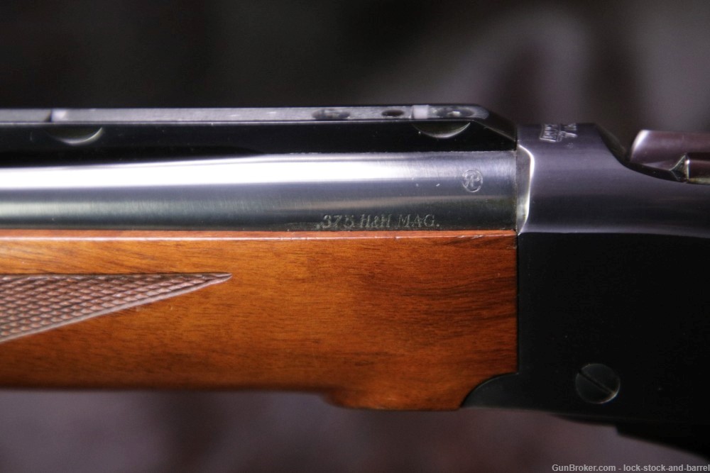 Ruger Pre-Warning No.1 .375 H&H Magnum 24” Single Shot Rifle MFD 1975 -img-21