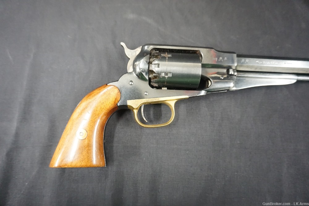 Pietta 1858 Remington Black Powder Percussion Revolver 44 Cal 8"-img-8