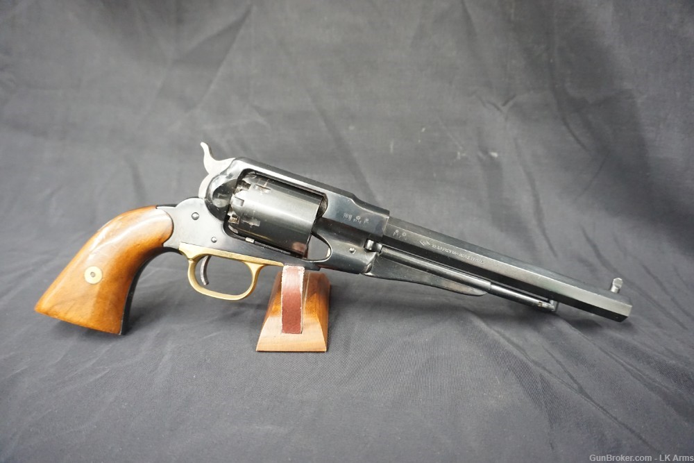 Pietta 1858 Remington Black Powder Percussion Revolver 44 Cal 8"-img-7