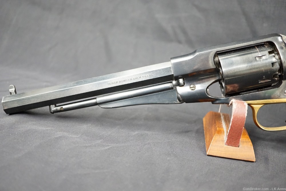 Pietta 1858 Remington Black Powder Percussion Revolver 44 Cal 8"-img-2