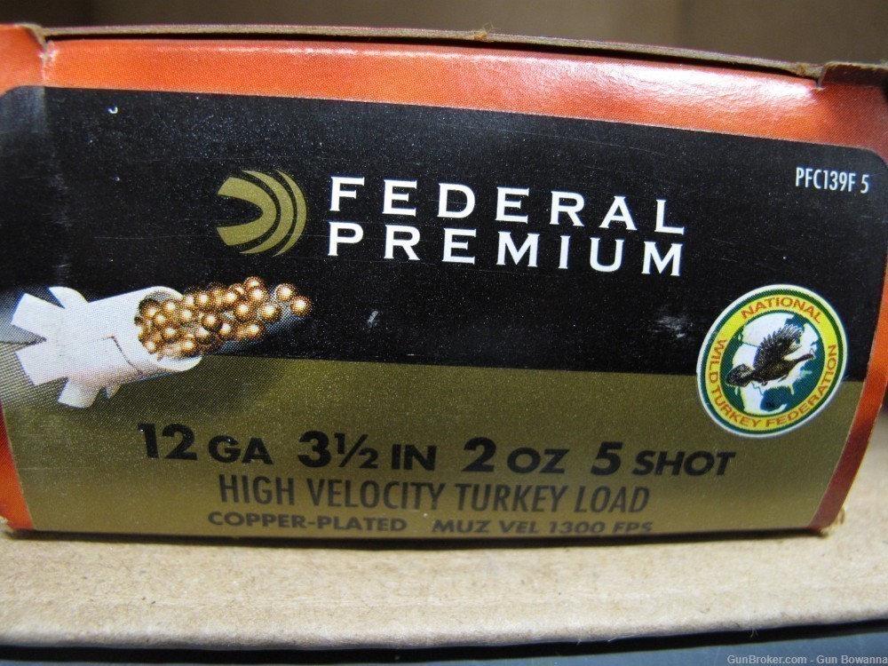 Federal Premium 12ga 3.5" #5 High Velocity Turkey Load - Flite-Control 10rd-img-3