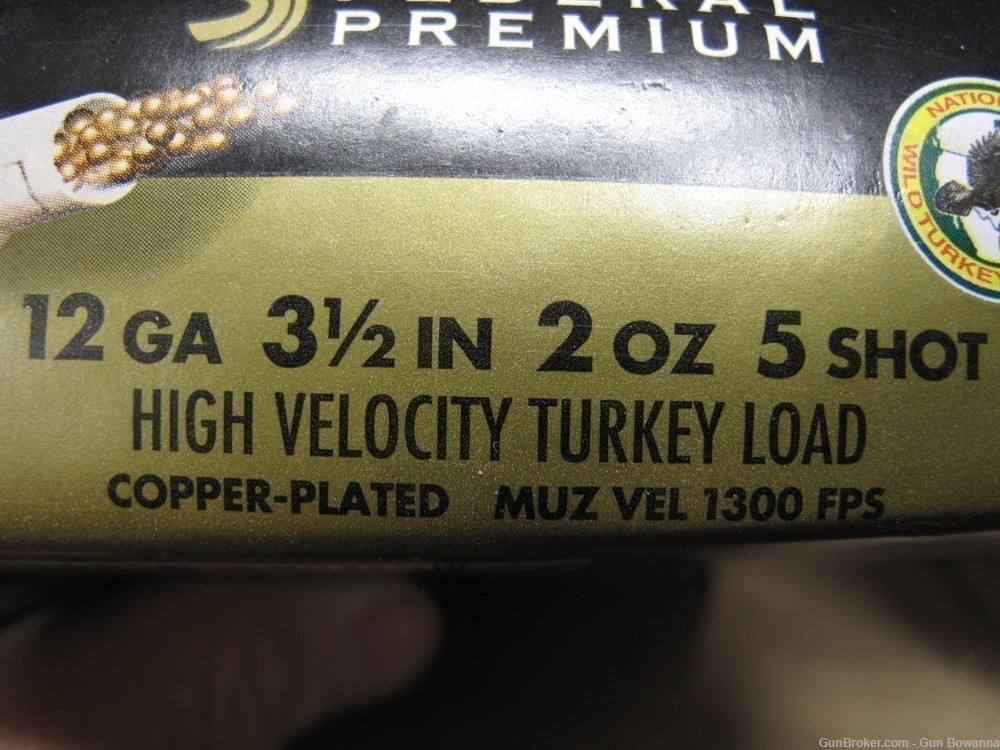 Federal Premium 12ga 3.5" #5 High Velocity Turkey Load - Flite-Control 10rd-img-0