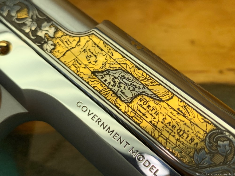 ENGRAVED COLT 1911 GOVERNMENT LOST STATE OF FRANKLIN .45ACP 32 OF 200-img-20