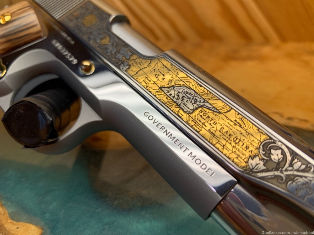 ENGRAVED COLT 1911 GOVERNMENT LOST STATE OF FRANKLIN .45ACP 32 OF 200-img-16