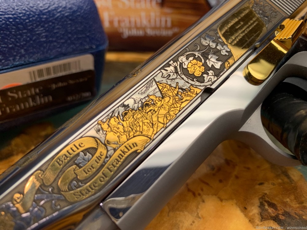 ENGRAVED COLT 1911 GOVERNMENT LOST STATE OF FRANKLIN .45ACP 32 OF 200-img-3