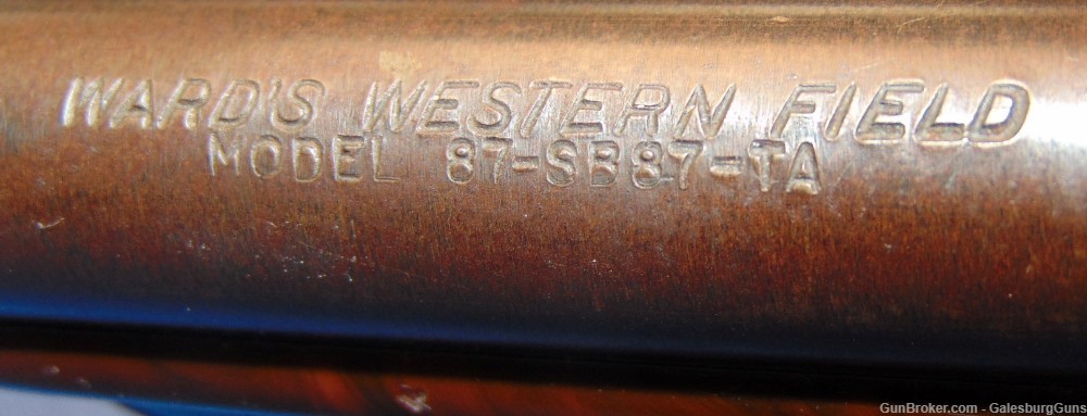 GOOD USED WARD'S WESTERN FIELD 87 -SB87-TA .22LR, L,S 24"BBL w/NYLON STOCK-img-11