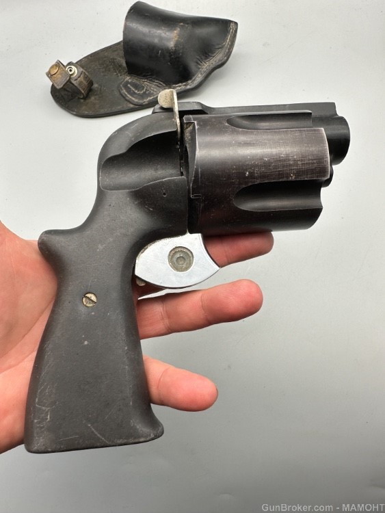 Lec Co Model 512 Tear Gas Revolver Gun 12ga Vintage LECCO Pistol -img-1
