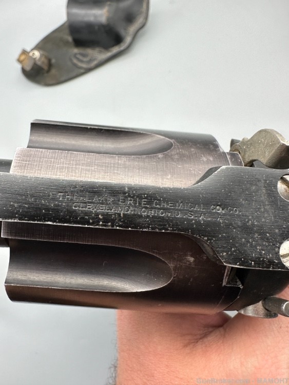 Lec Co Model 512 Tear Gas Revolver Gun 12ga Vintage LECCO Pistol -img-2