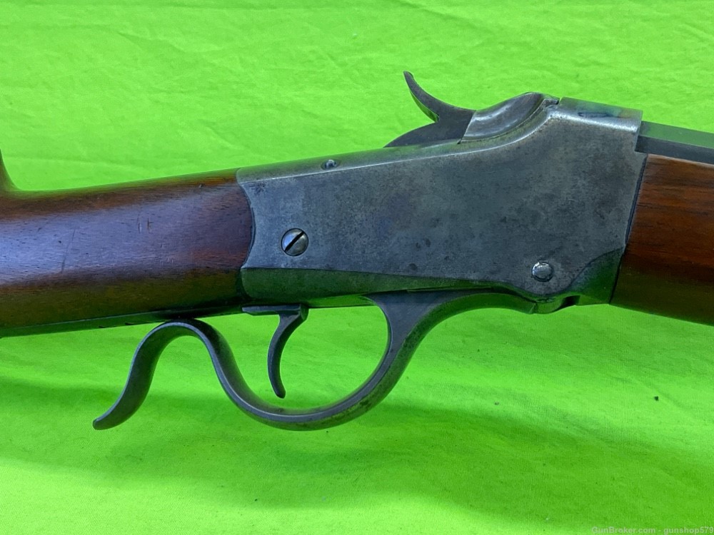 High Condition Antique Pre 1898 Winchester 1885 Low Wall 22 Long MFG 1888-img-4