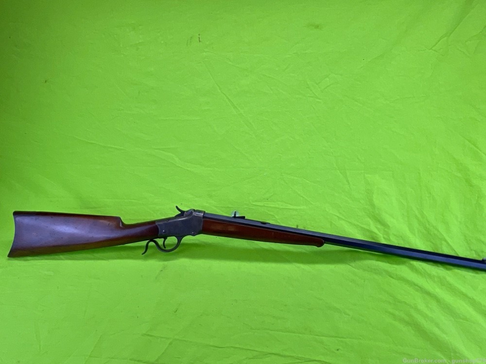 High Condition Antique Pre 1898 Winchester 1885 Low Wall 22 Long MFG 1888-img-0