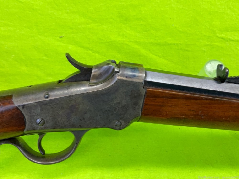 High Condition Antique Pre 1898 Winchester 1885 Low Wall 22 Long MFG 1888-img-5