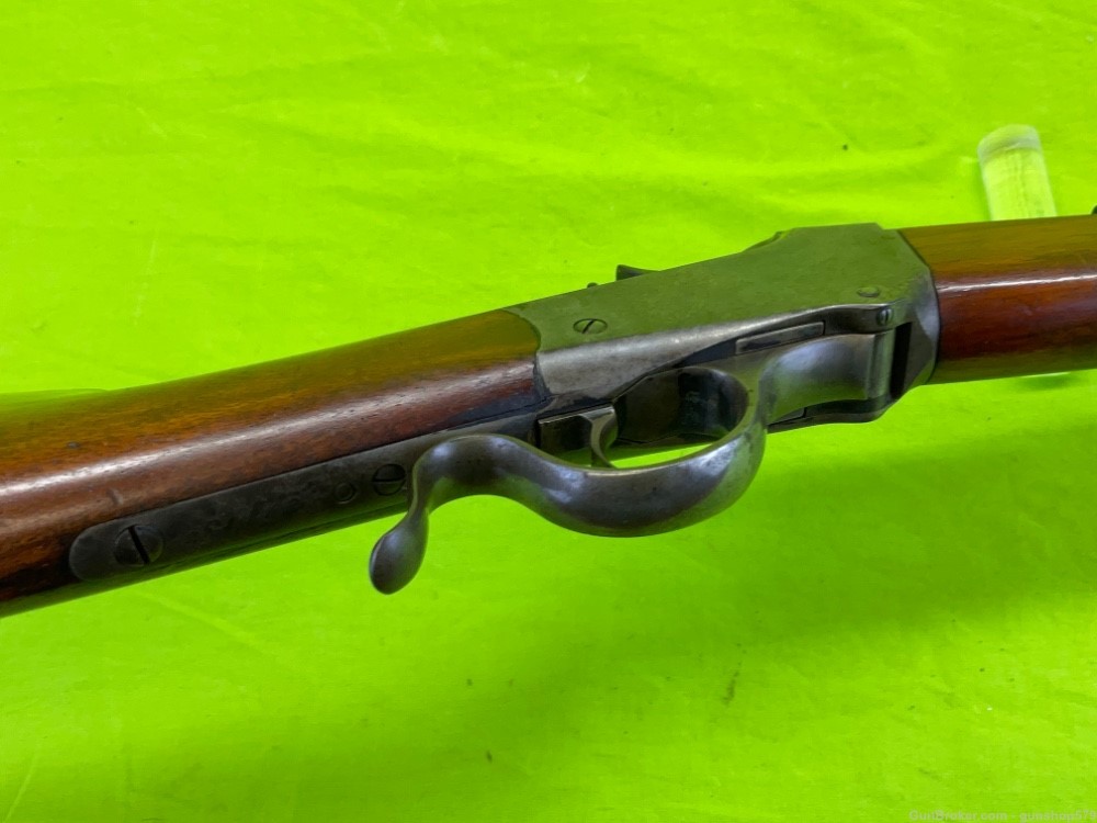 High Condition Antique Pre 1898 Winchester 1885 Low Wall 22 Long MFG 1888-img-11