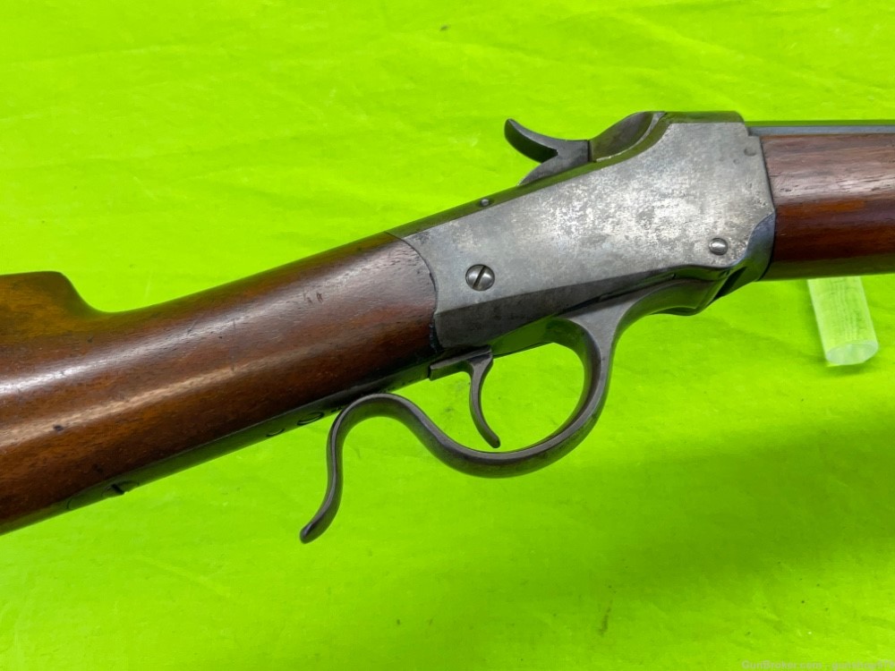 High Condition Antique Pre 1898 Winchester 1885 Low Wall 22 Long MFG 1888-img-10