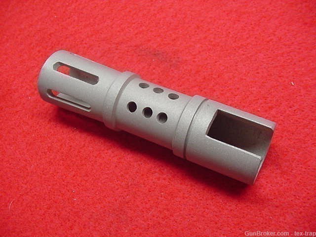 Ruger10/22 - Muzzle Break - Stainless Steel - by NC. Star - New !-img-2