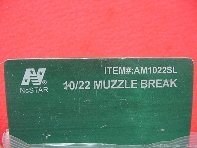 Ruger10/22 - Muzzle Break - Stainless Steel - by NC. Star - New !-img-1