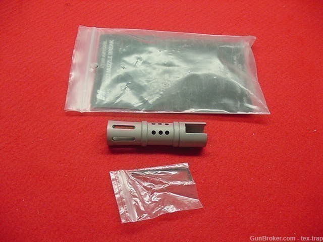 Ruger10/22 - Muzzle Break - Stainless Steel - by NC. Star - New !-img-0