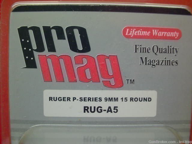 ProMag- Ruger P-93/95- 15 rd.- 9mm Magazine - P Series- New!-img-1