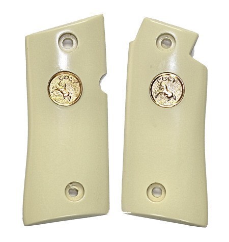 Colt Mustang & Pocketlite Grips With Medallions-img-0