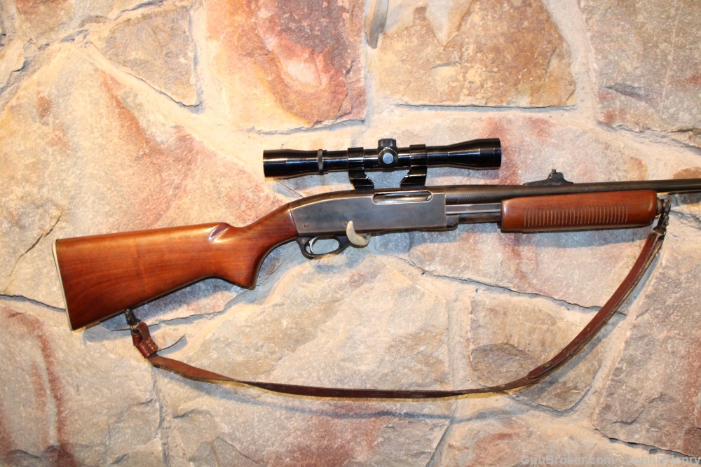 Remington Model 760 30-06sprg Pump Rifle with Scope and Sling-img-2