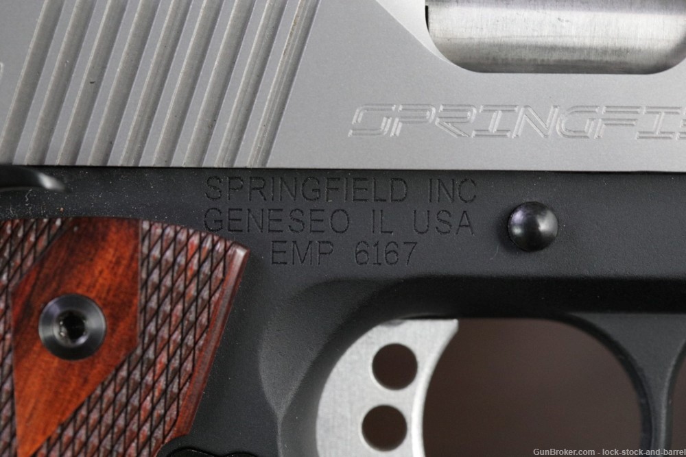 Springfield Armory Model EMP PI9209LP 9mm 3" 1911 Semi-Auto Pistol MFD 2008-img-12