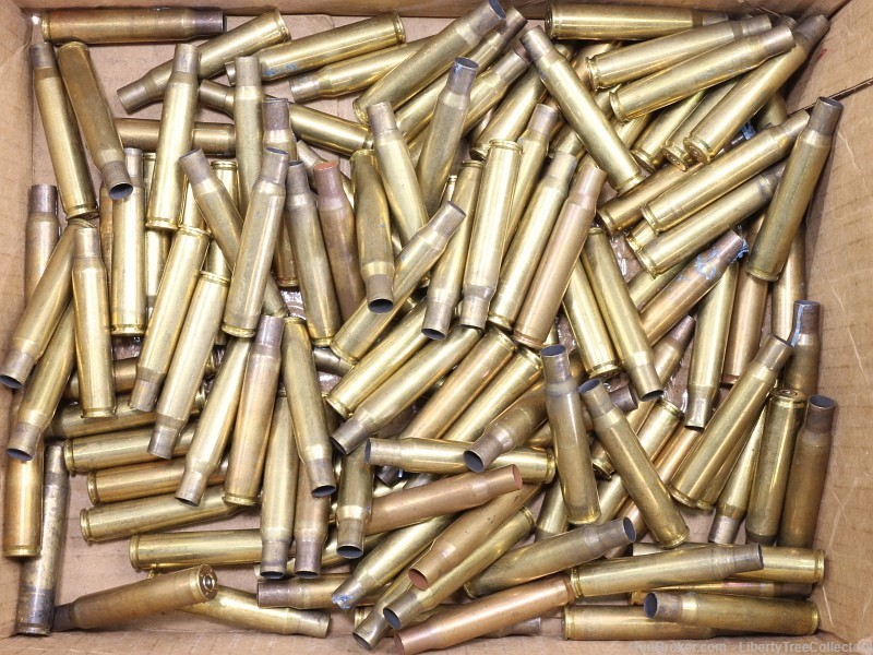 30-06 Mixed Military Empty Brass 120 Rnds-img-0