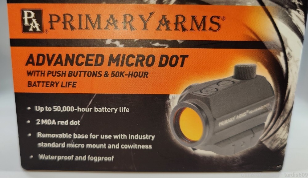 Primary Arms AD-ADS advanced microdot with push buttons.-img-2