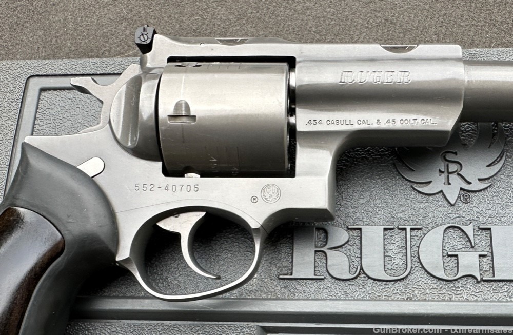 Ruger Super Redhawk .454 Casull & .45 LC,Target Grey,9.5” Barrel,Rings,2006-img-4