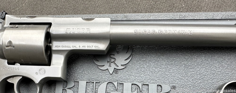 Ruger Super Redhawk .454 Casull & .45 LC,Target Grey,9.5” Barrel,Rings,2006-img-6