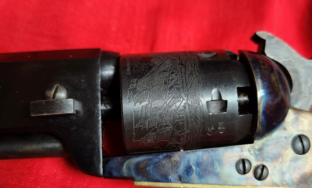 Pietta 1851 Navy Colt Single-Action .36 Caliber Black Powder Revolver -img-20