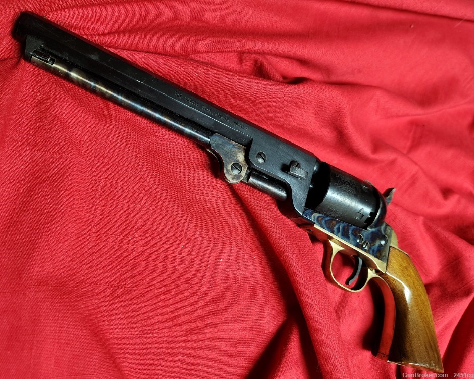 Pietta 1851 Navy Colt Single-Action .36 Caliber Black Powder Revolver -img-3
