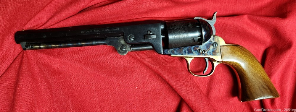 Pietta 1851 Navy Colt Single-Action .36 Caliber Black Powder Revolver -img-0