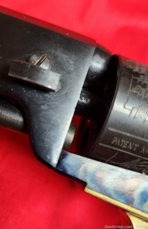 Pietta 1851 Navy Colt Single-Action .36 Caliber Black Powder Revolver -img-14
