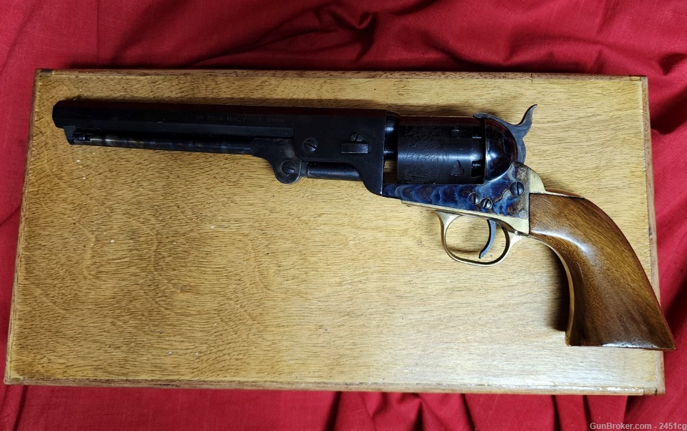 Pietta 1851 Navy Colt Single-Action .36 Caliber Black Powder Revolver -img-5